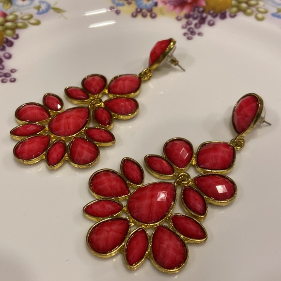 EUC * Amrita Singh * Nello Earrings - Picture 2 of 2
